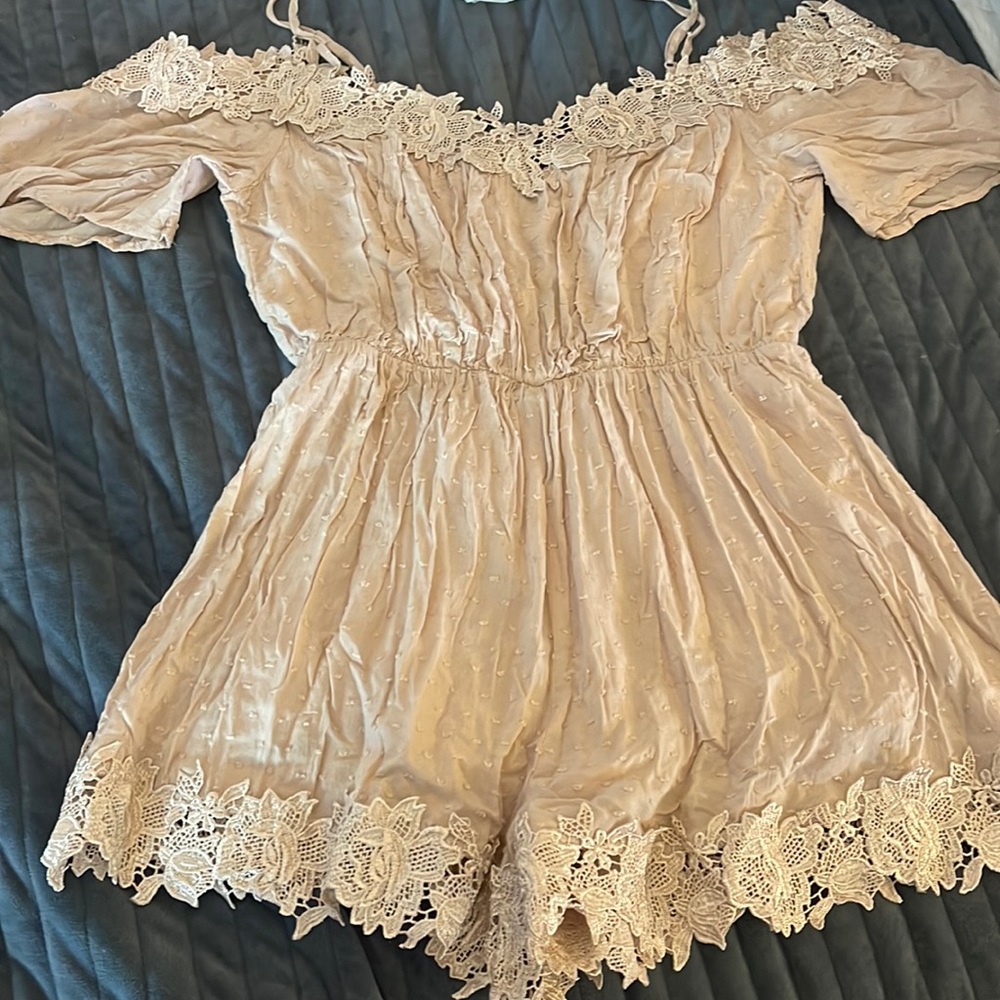 Lace romper